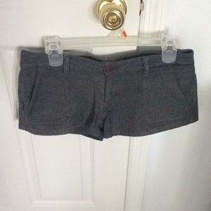 Gray casual shorts